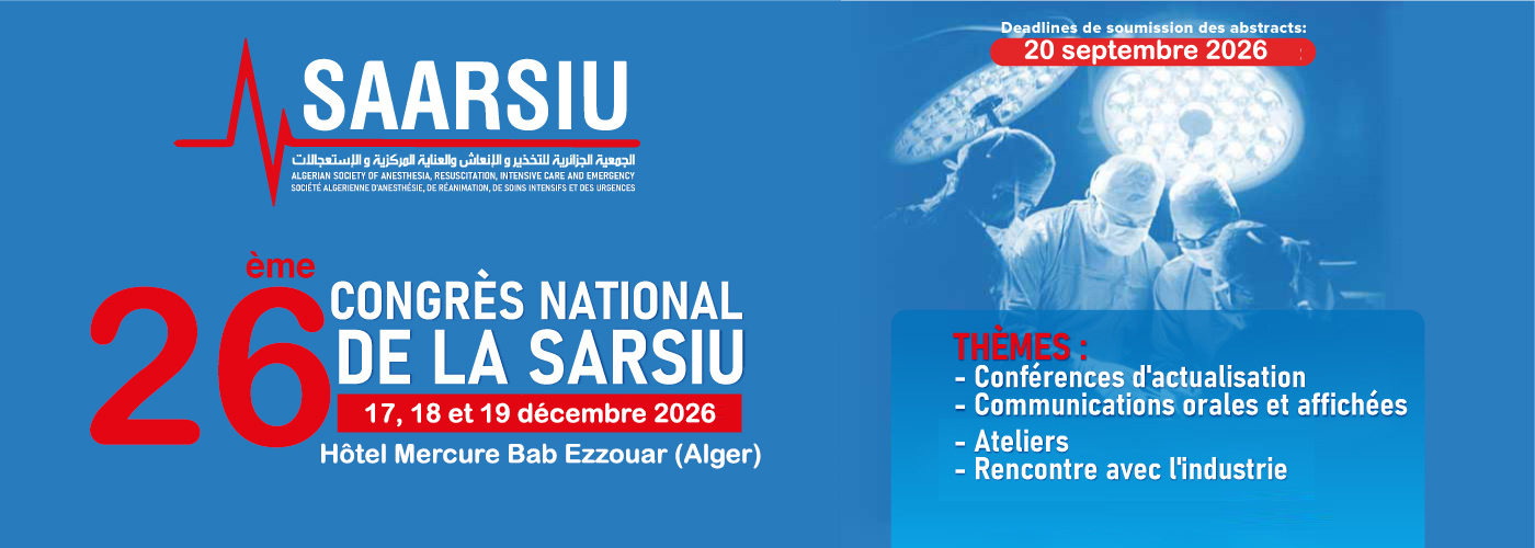 26ᵉ Congrès National de la SAARSIU